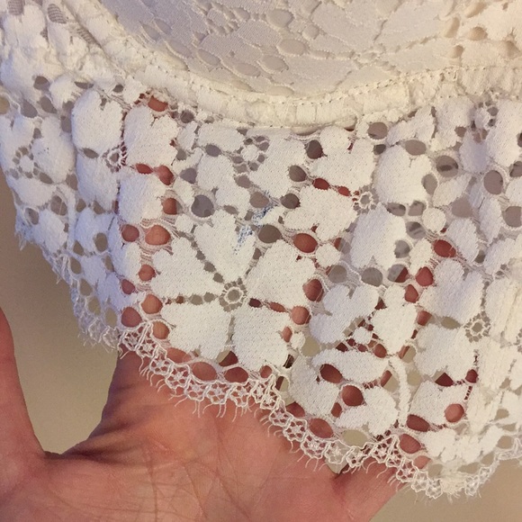 Victoria’s Secret Pink white lace padded bralette - Picture 7 of 8